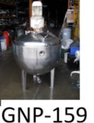 Polished Hemispherical Mixer, loading free of charge - yes, lot location - Cleasby, North