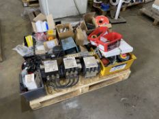 Assorted Electrical Equipment, on pallet Lot located at the Gold Line Feeds Ltd, Kettering Road,
