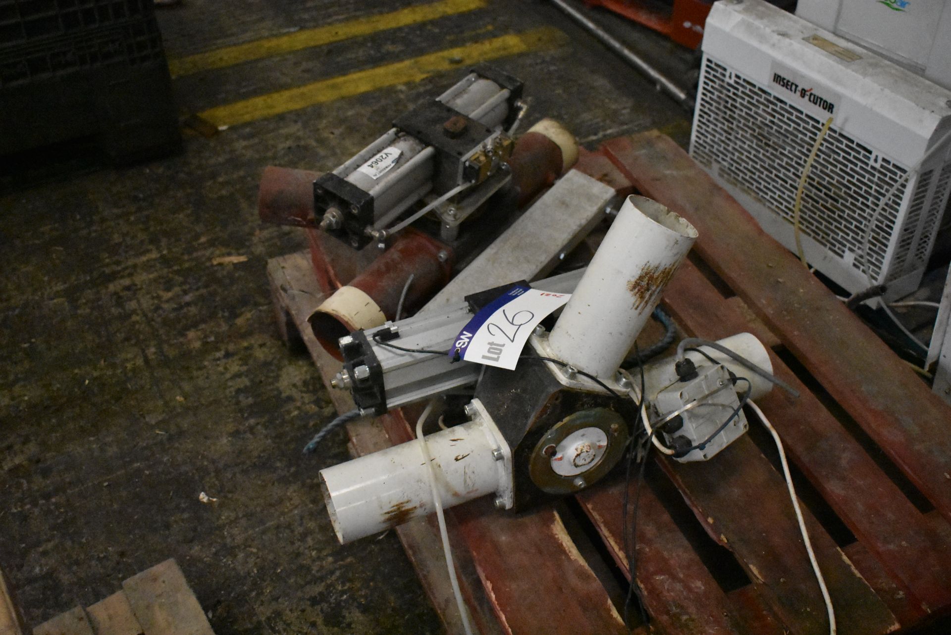 Two approx. 100mm Two Way Blow Line Diverters (Offered for sale on behalf of Jas Bowmans & Sons Ltd,