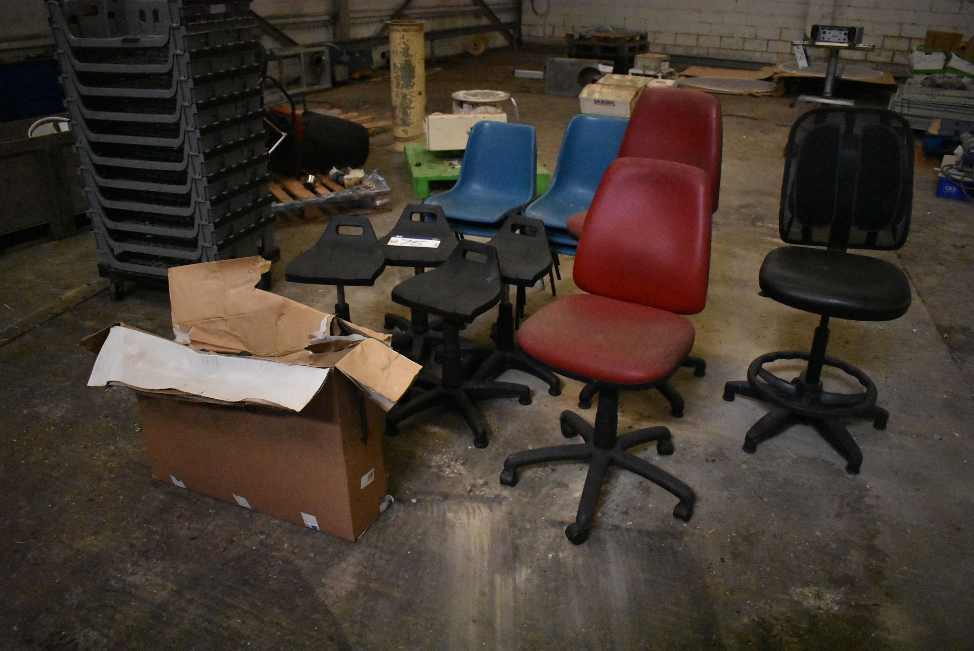 Assorted Chairs, as set out (Offered for sale on behalf of Jas Bowmans & Sons Ltd, equipment surplus