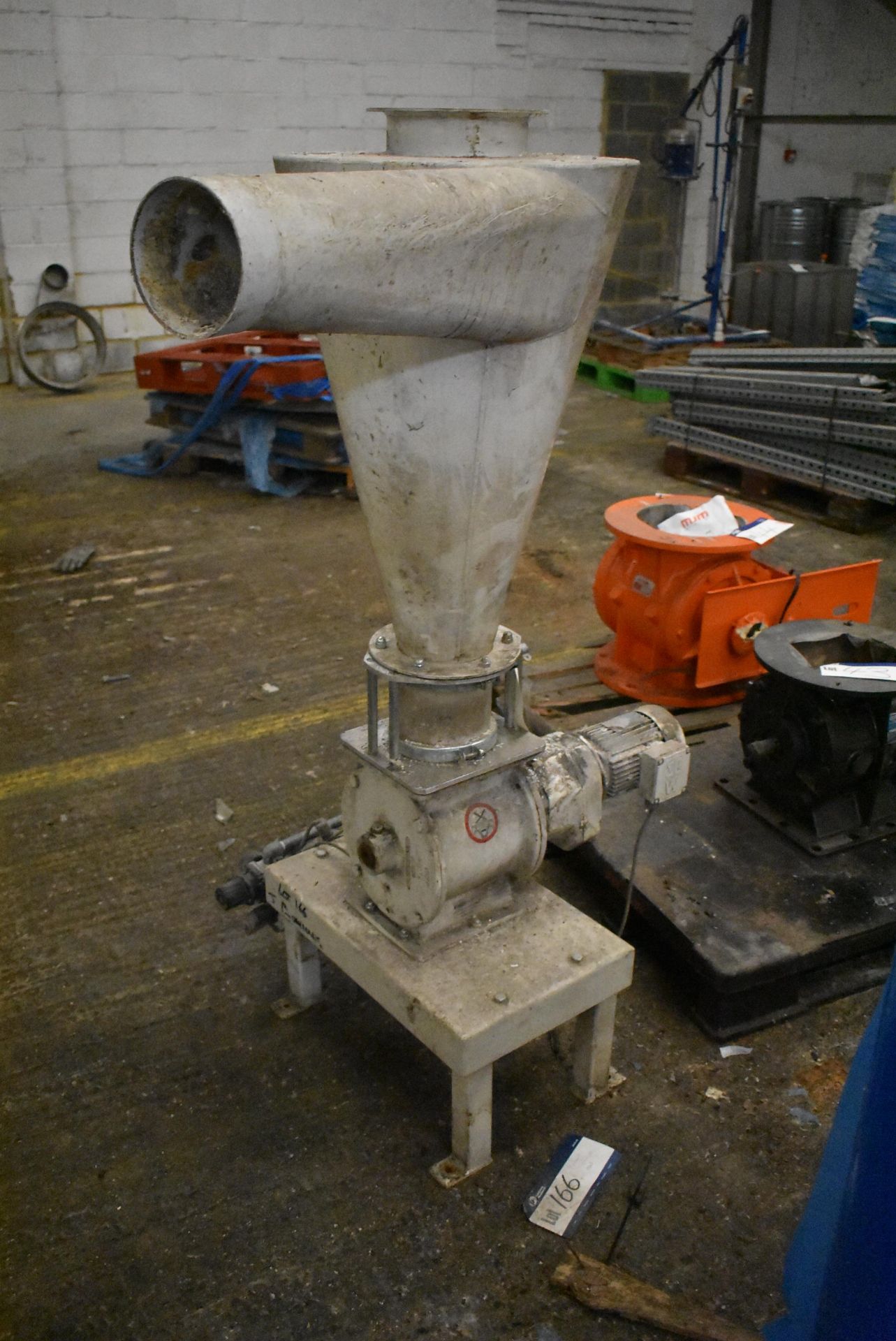 Buhler Geared Motor Driven Rotary Air Seal (Offered for sale on behalf of Jas Bowmans & Sons Ltd,