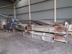 Gefa H-TKF 290 Heavy Duty Conveyor, year of manufacture 2013, internal dimensions of sections