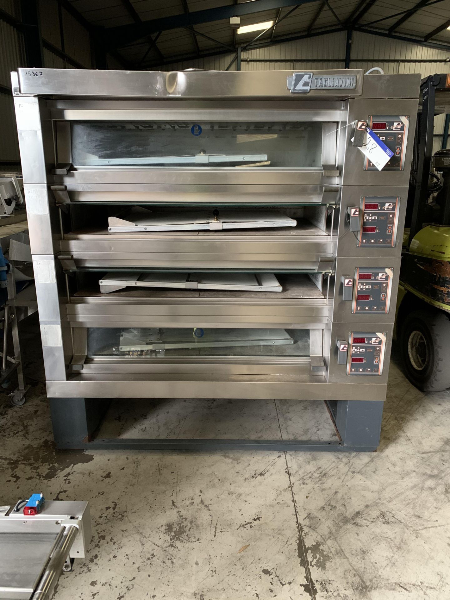 Tagliavini Four Deck Oven, approx. 1.9m long x 1.4m wide x 2.1m high, lift out charge - £40 Please - Image 2 of 3