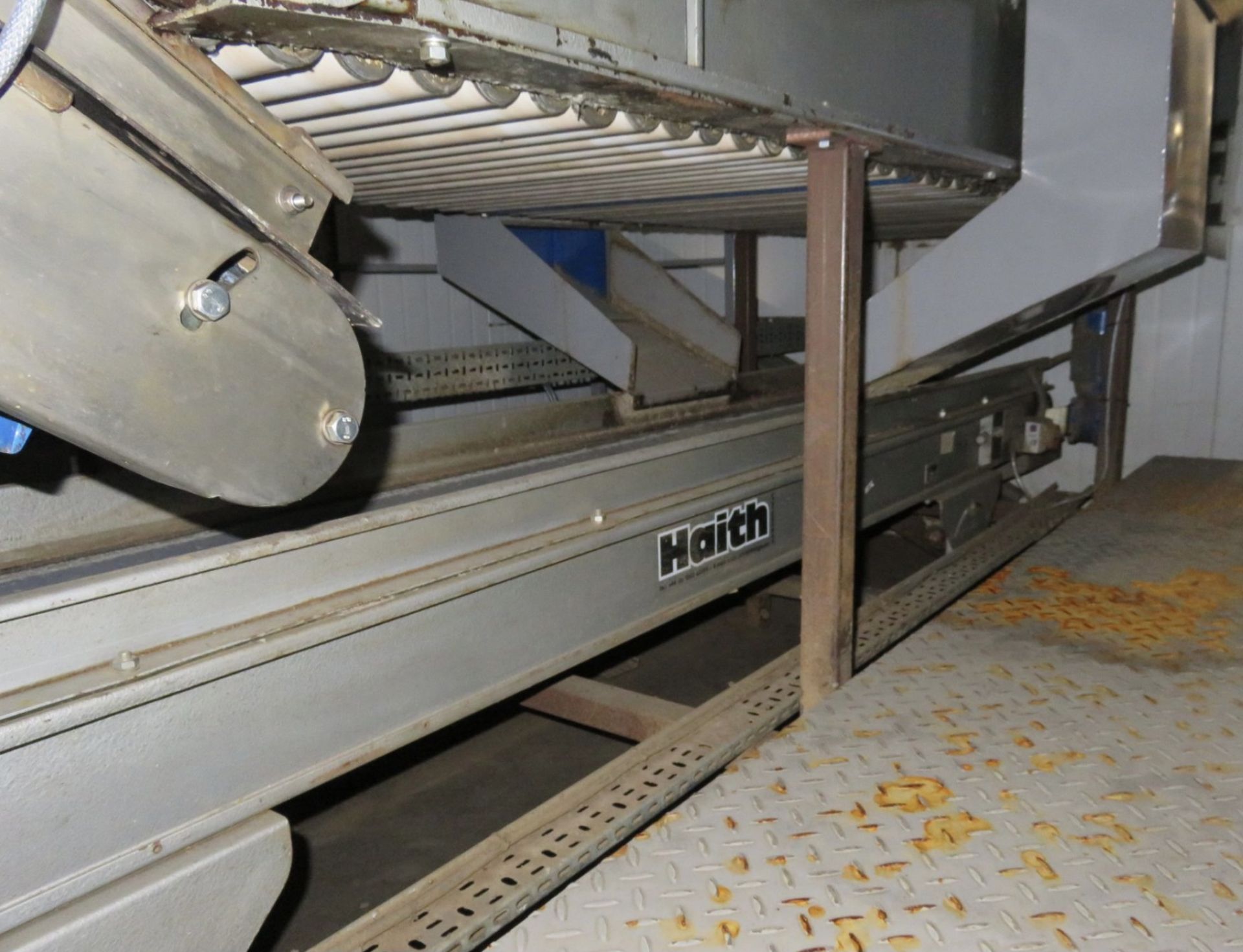 Inspection Conveyor, with platform steps, rollers - Image 3 of 5