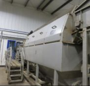 Tong & Peal Washer, drum approx. 70cm dia., 4m lon