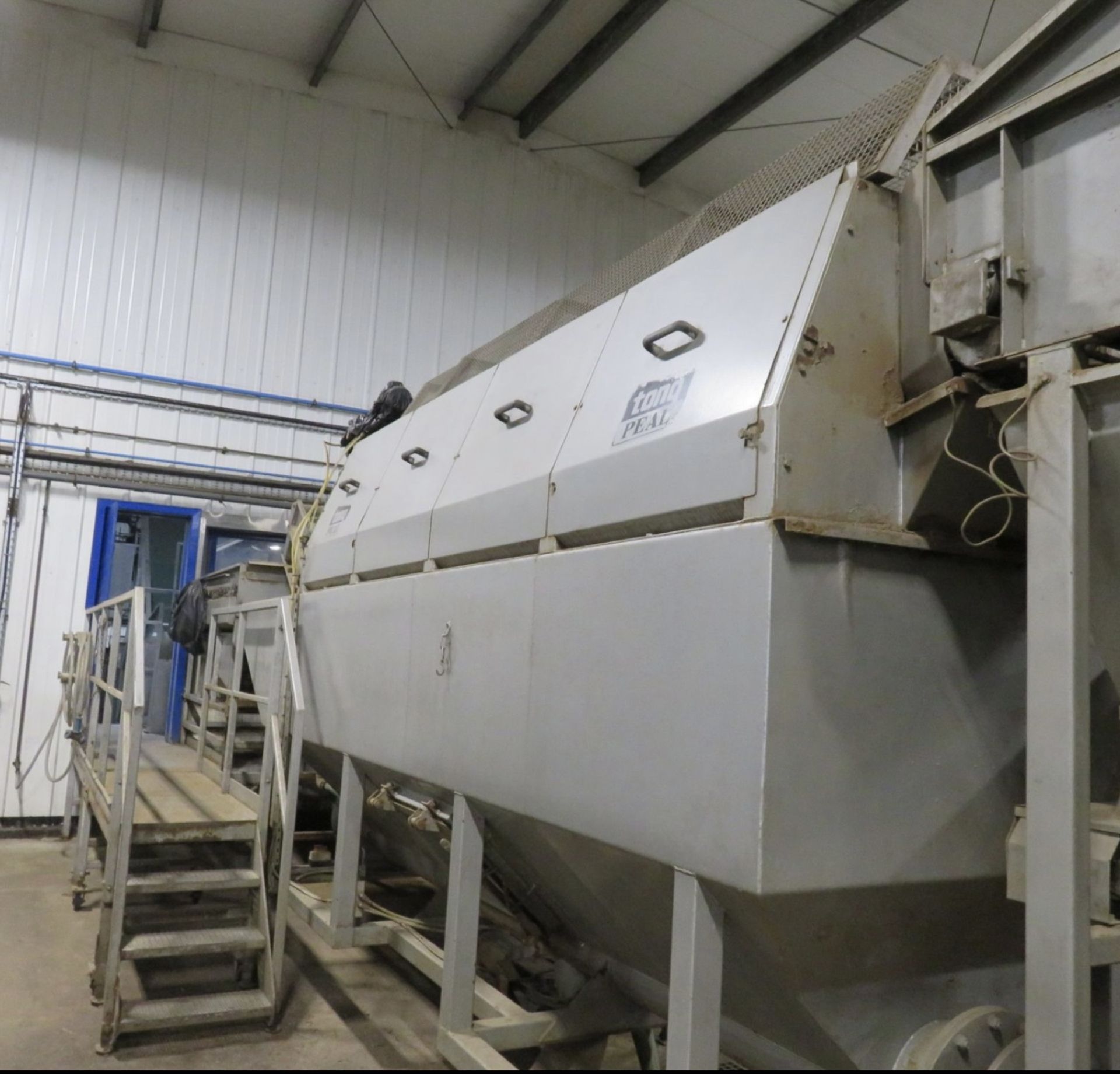 Tong & Peal Washer, drum approx. 70cm dia., 4m lon