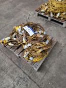 20 Reels of 110V Extension Cables, as set out on p