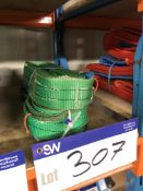 Two Web Slings, 4m x 2000kg (New)