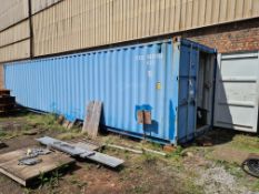 40ft Steel Shipping Container (contents excluded)