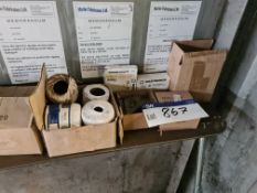 Chalk Line Reels, with cotton string, chalk and ma