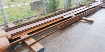 Assorted Lengths of Steel & Angle, up to approx. 1