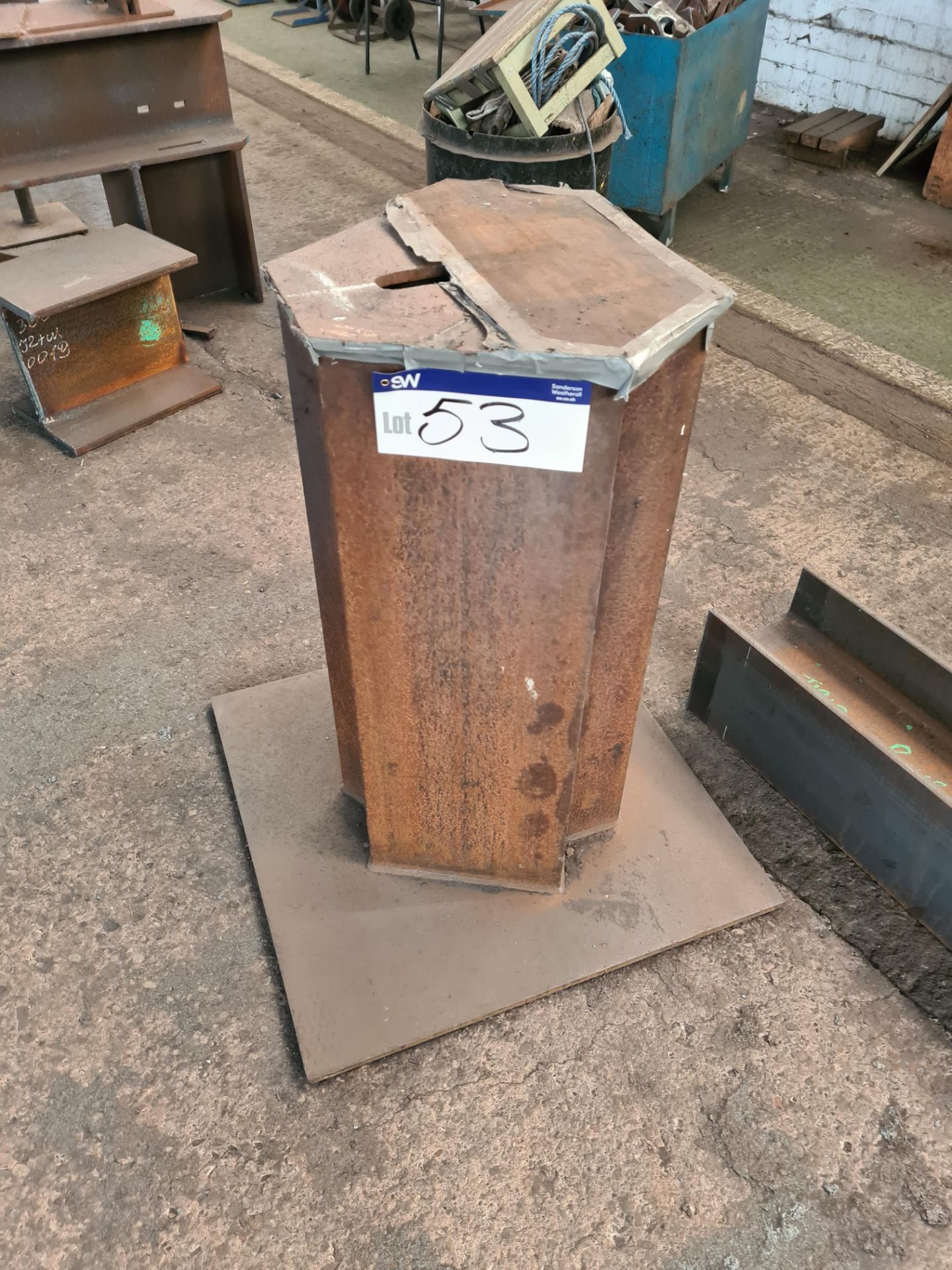 Steel Workshop Stool