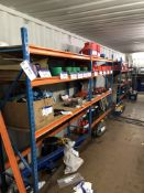 Five Bays of Boltless Steel Shelving (reserve remo