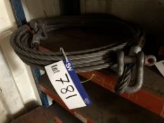 6.5 tonne capacity Wire Rope Sling