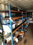 Five Bays of Boltless Steel Shelving (reserve remo