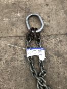 Crosby 20 tonne 7 Leg Lifting Chain, 5.8m, serial