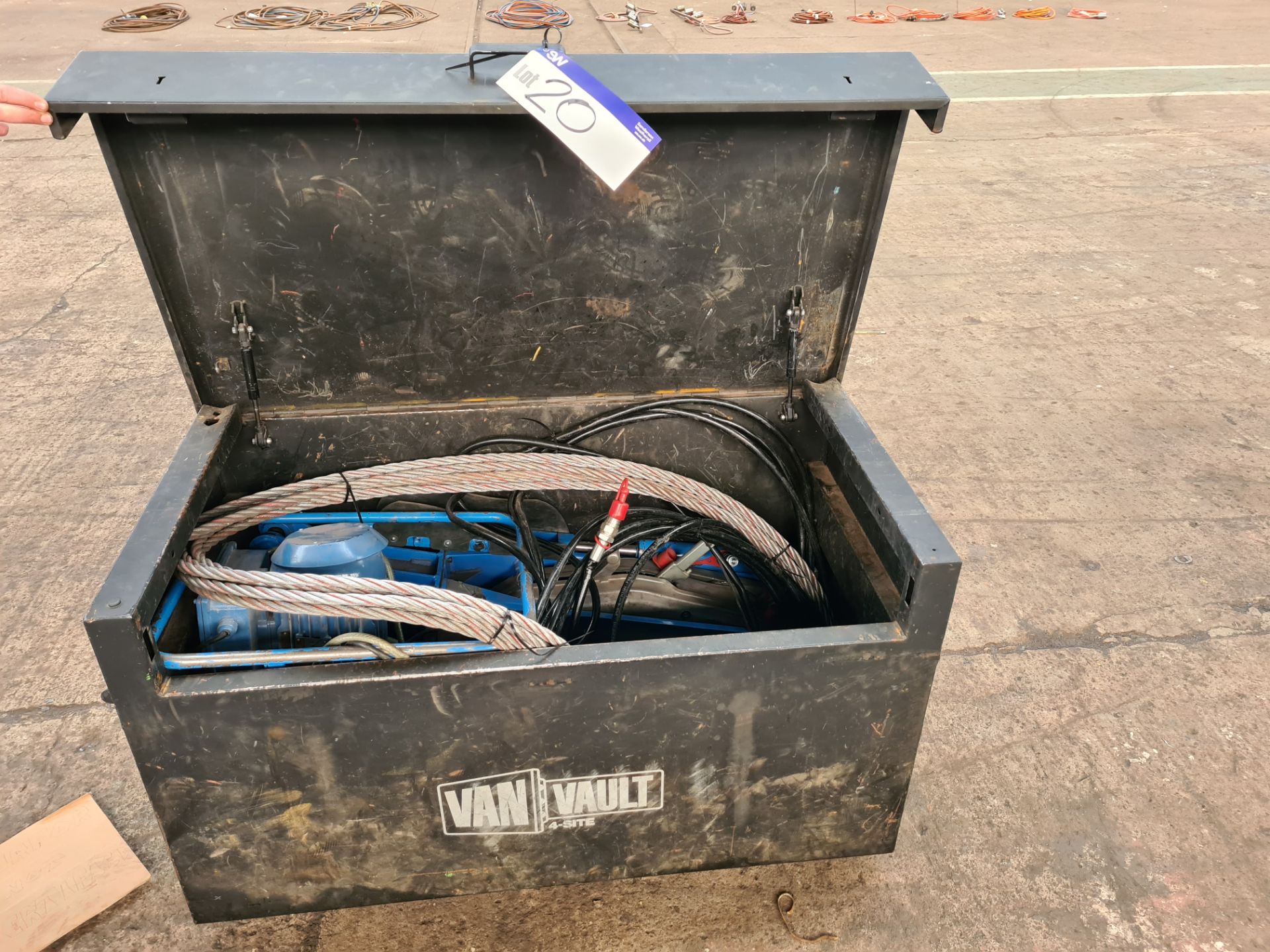 Tractel Motorised Tirfor Wire Rope Winch, 440V, wi