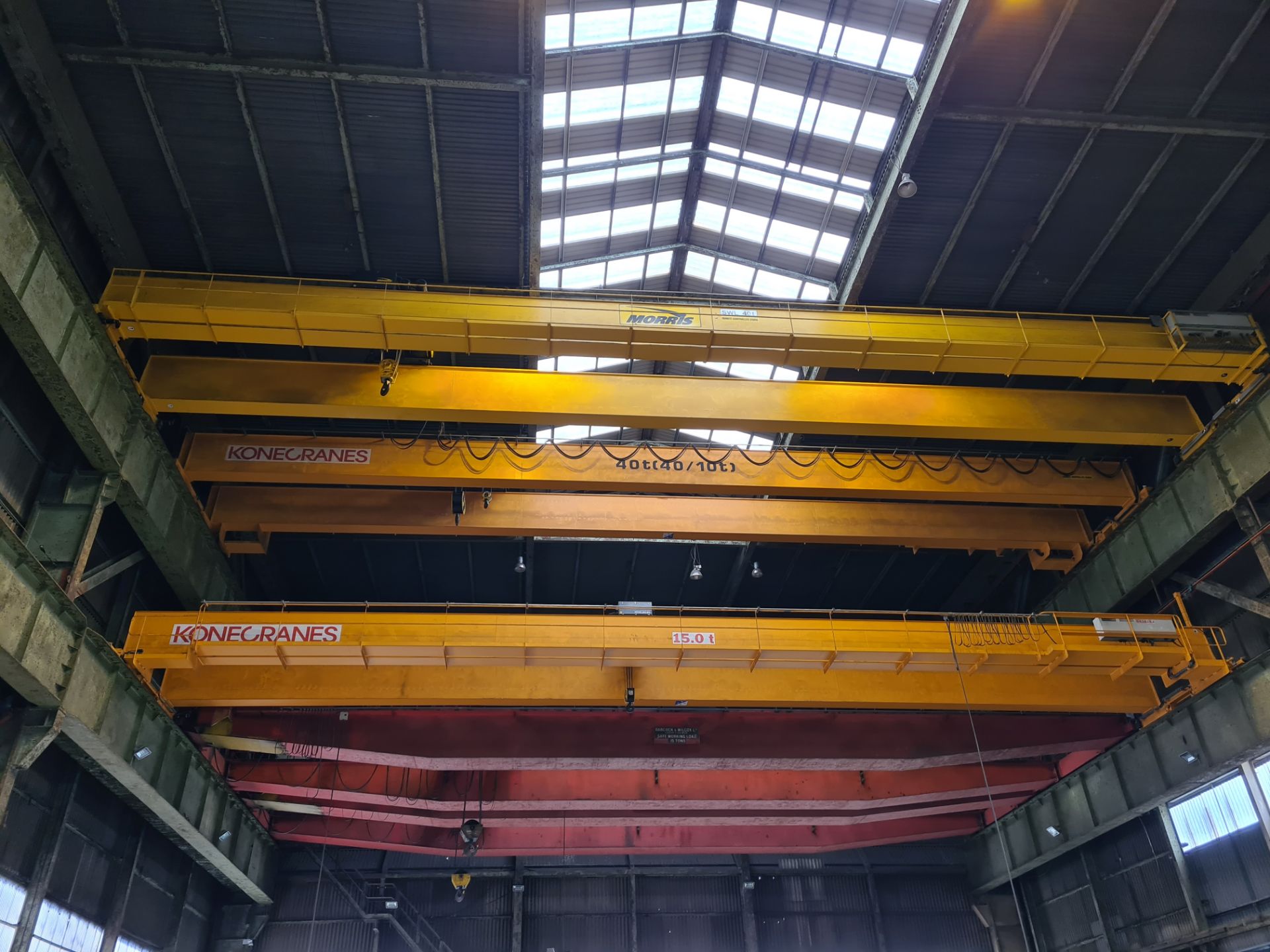 Kone Cranes 15 Tonne Overhead Electric Travelling