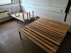 Ten Changing Room Benches