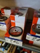 Seven Boxes of BOC Abrasive Discs, 178 x 6.0 x 22.