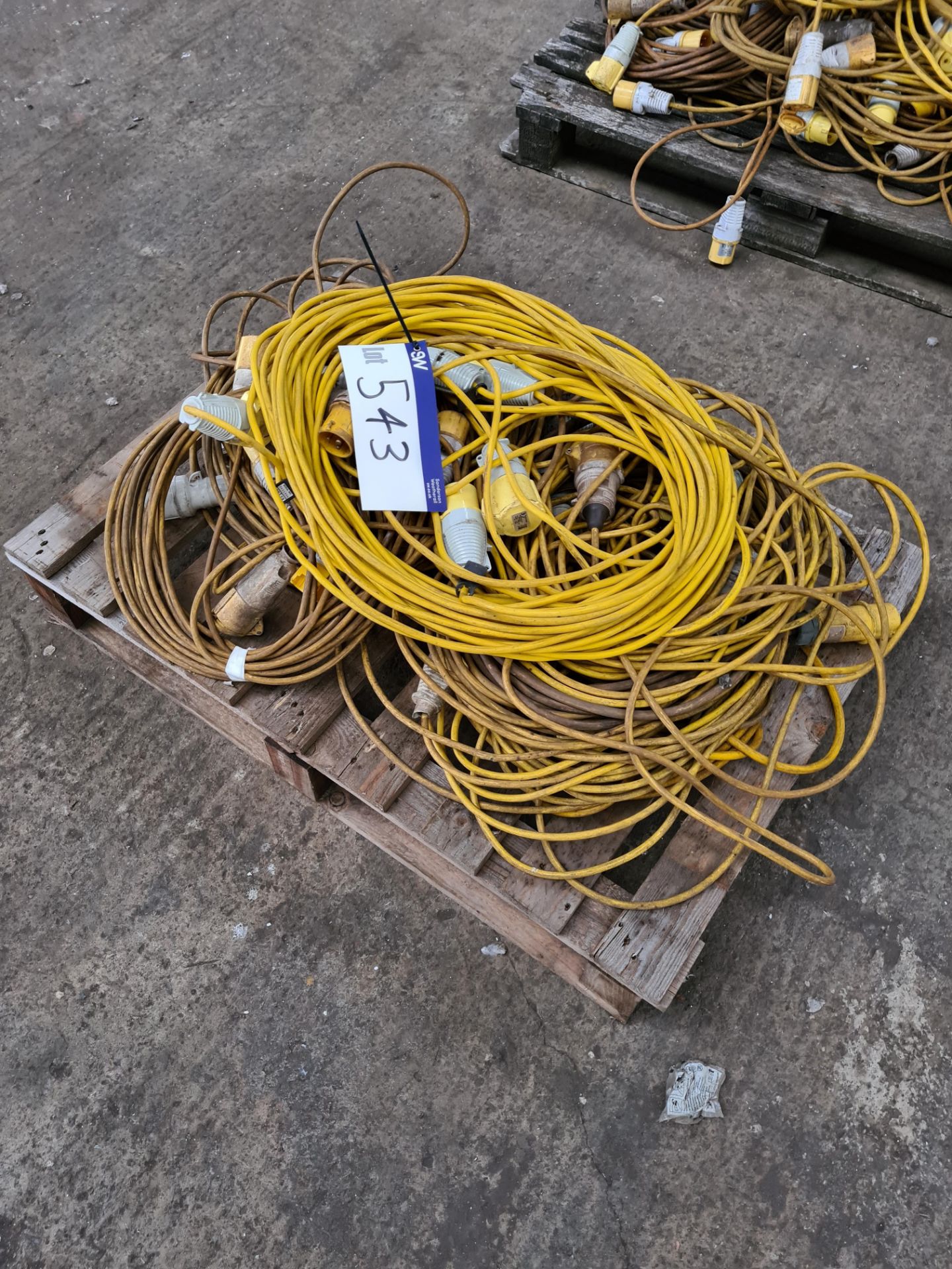 20 Reels of 110V Extension Cables, as set out on p