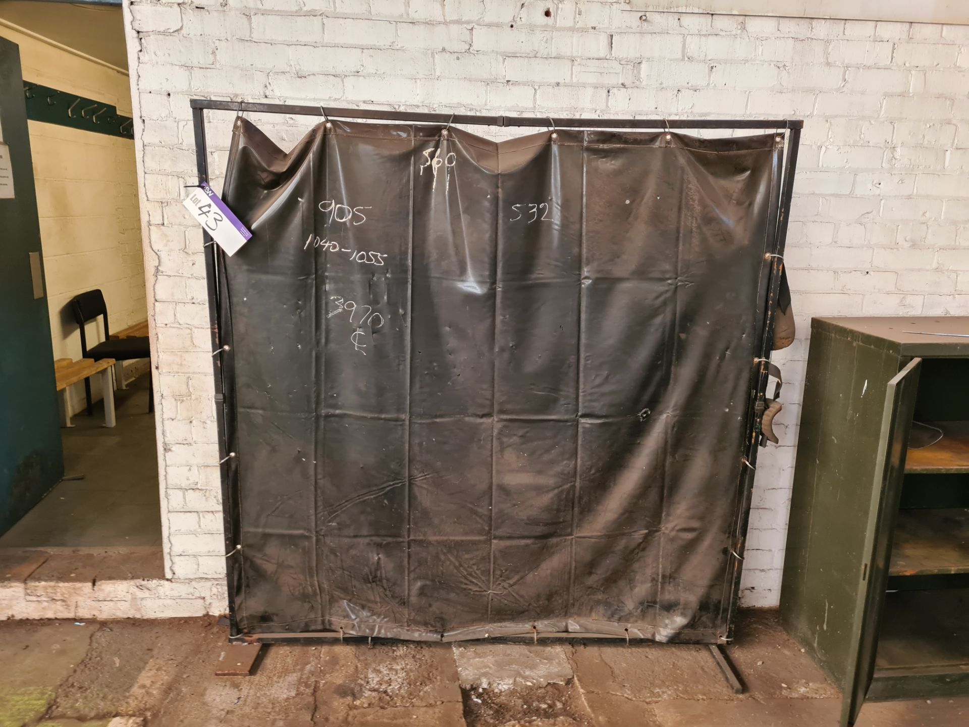 Welding Screen, 1.8m wide