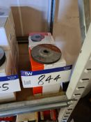 Four Boxes of BOC Abrasive Discs, 125 x 2.5 x 22.3