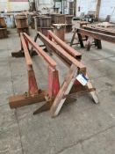 Assorted Steel Trestles, up to approx. 2.9m wide