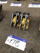 Two Camlock CH2 Plate Lifting Clamps