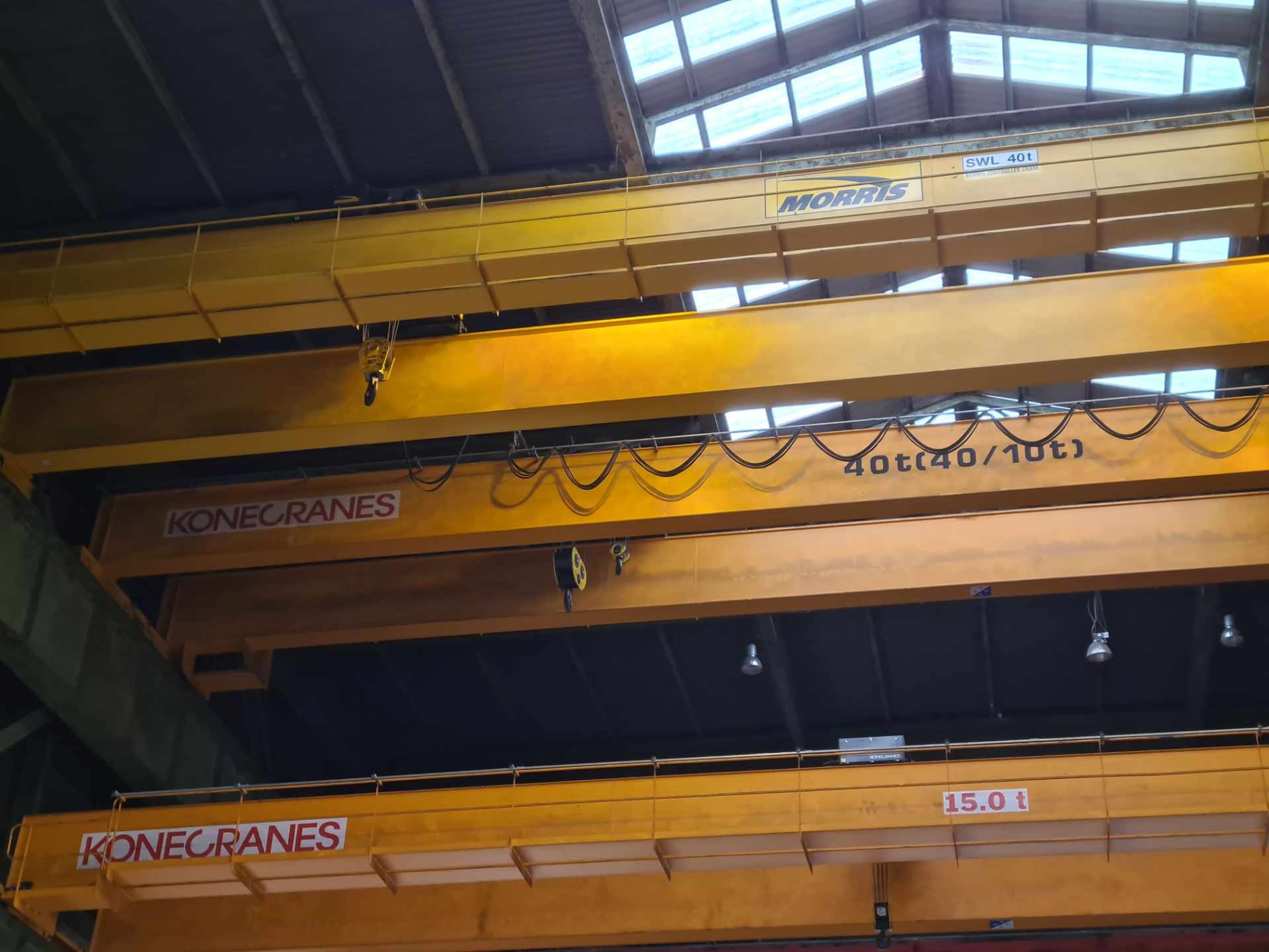 Kone Cranes 40t/10t Overhead Electric Travelling C - Image 3 of 3