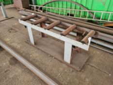 Gravity Roller Conveyor Stand, approx. 1.8m x 450m