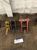 Three Girder Lifting Clamps, SWL 10,000kg