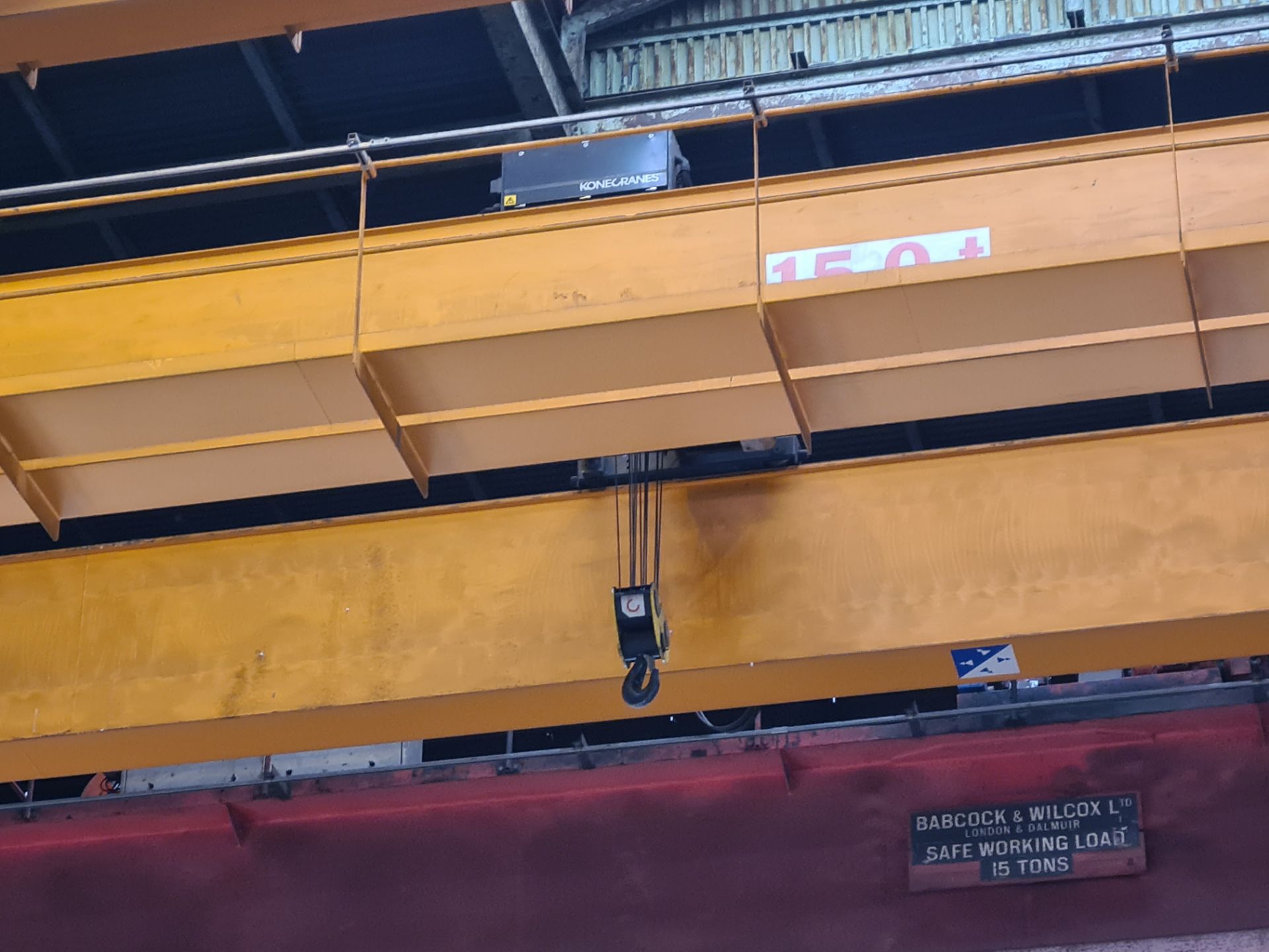 Kone Cranes 15 Tonne Overhead Electric Travelling - Image 2 of 3