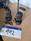 Quantity of HYT Power 446 Portable Radios, with ch