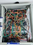 Contents of Communications Cabinets, including swi