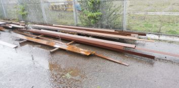 Assorted Lengths of Steel & Angle, up to approx. 6