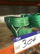 Two Web Slings, 4m x 2000kg (New)