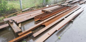 Assorted Lengths of Steel & Angle, up to approx. 8