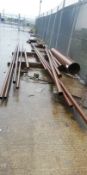 Assorted Lengths of Tubular Steel Sections, up to