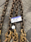 Yoke 31.5 tonne capacity 4 Leg Lifting Chain, 4.0m