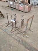 Assorted Pipe Stands, as set out in one area