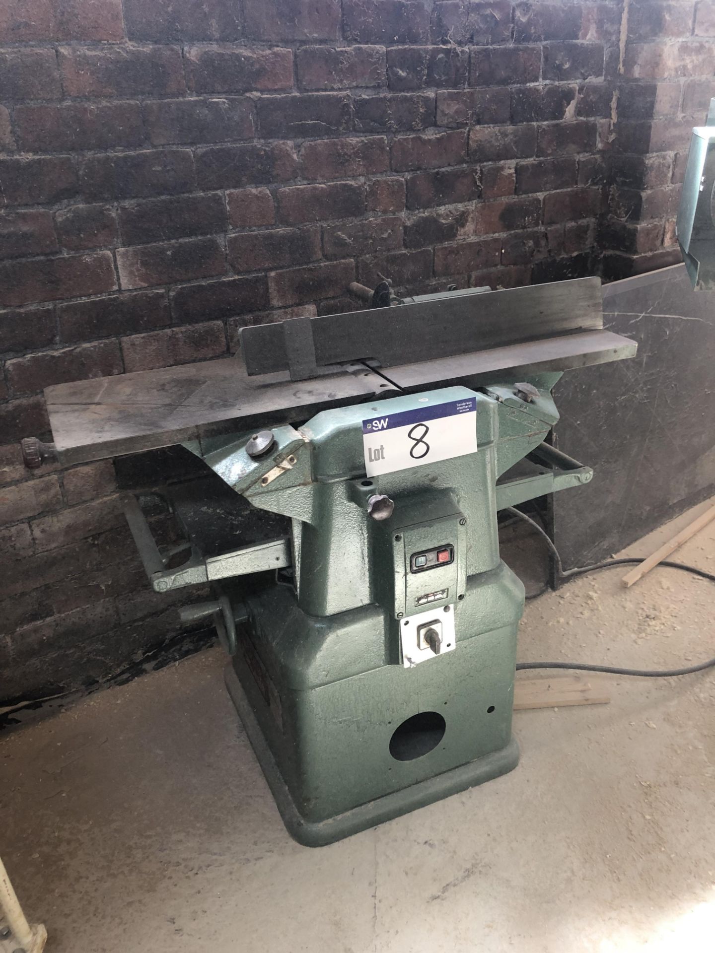 Wadkin Bursgreen 12BAOS Planer Thicknesser, serial no. 733271