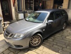 SAAB 93 1.9 TiD SE Linear Sportwagon, registration no. RR08 ROM (number plate excluded, reserved