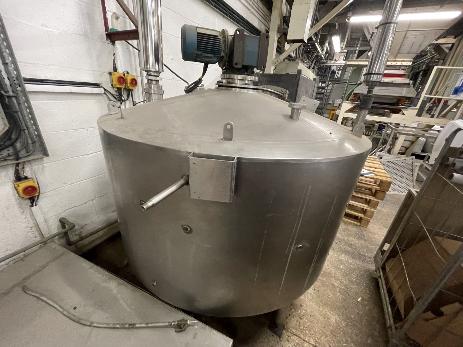 Pet Food Blending Line c/w Wynveen PM 750LH Stainless Steel Double Shaft Paddle Mixer - Image 51 of 63