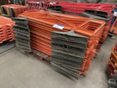 18 Plastic Barriers, each approx. 1.9m wide, with