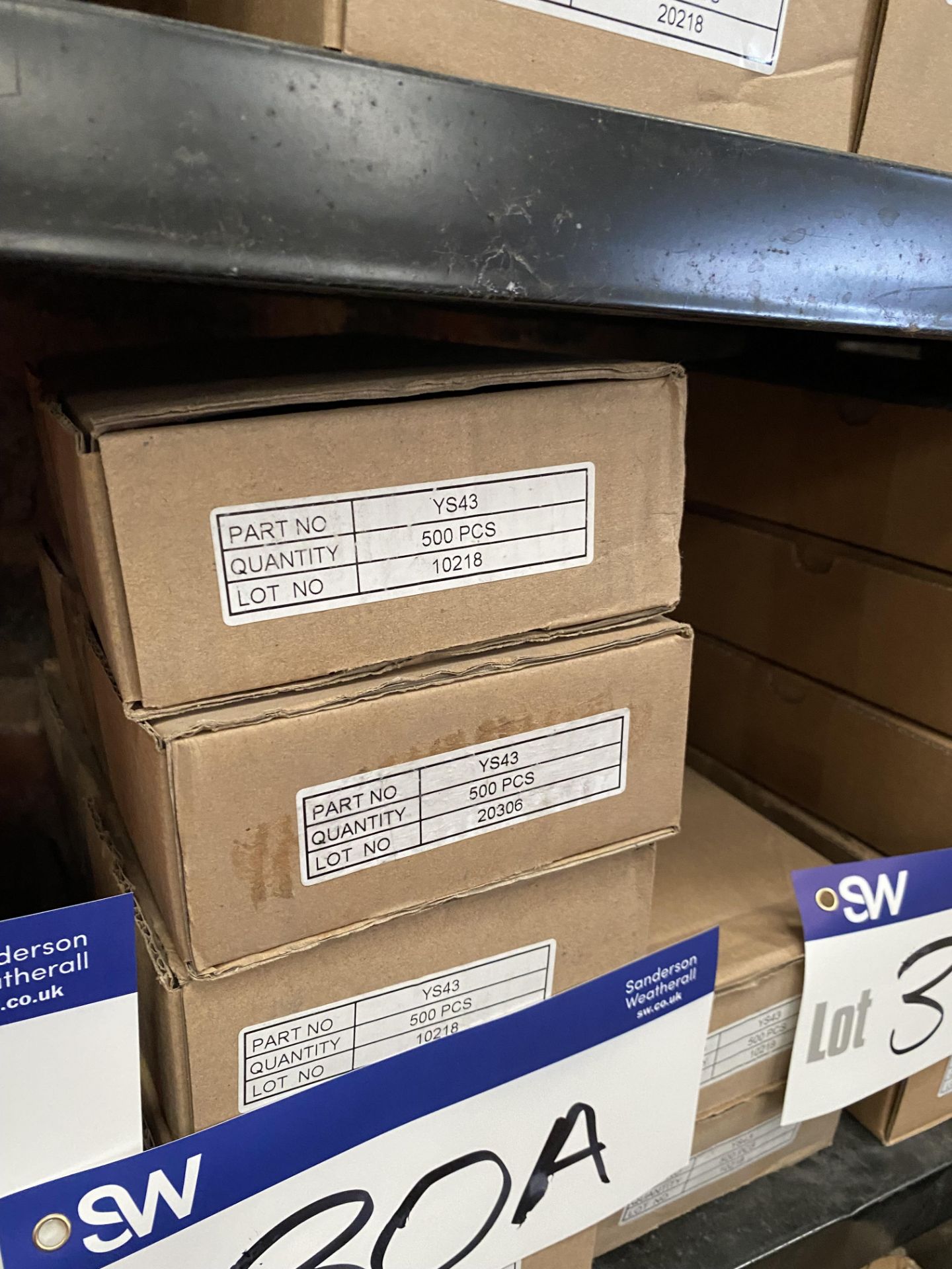 Seven Boxes of Electrical Connectors, part no. YS4