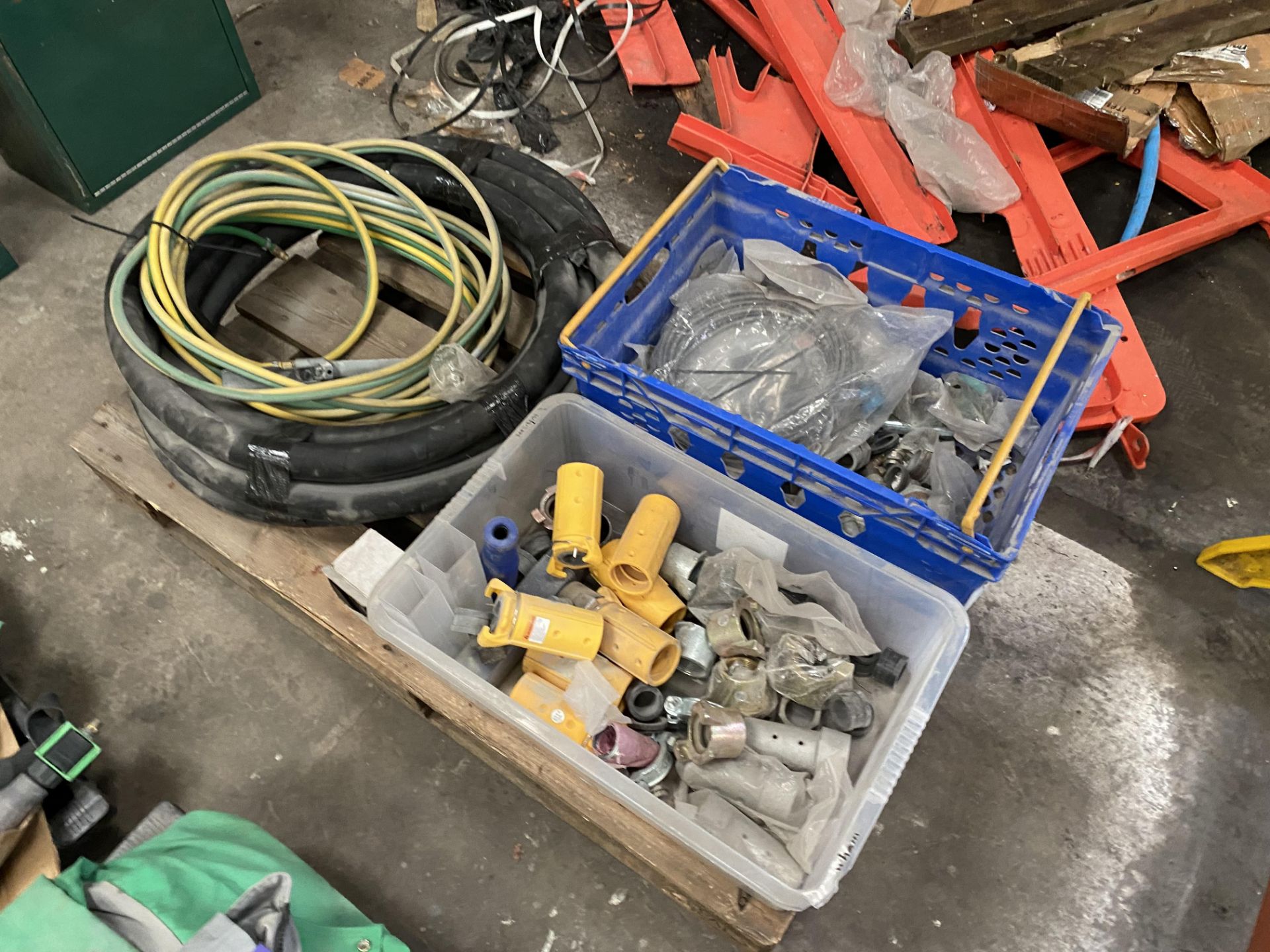 Assorted Shot Blasting Equipment, including hose,