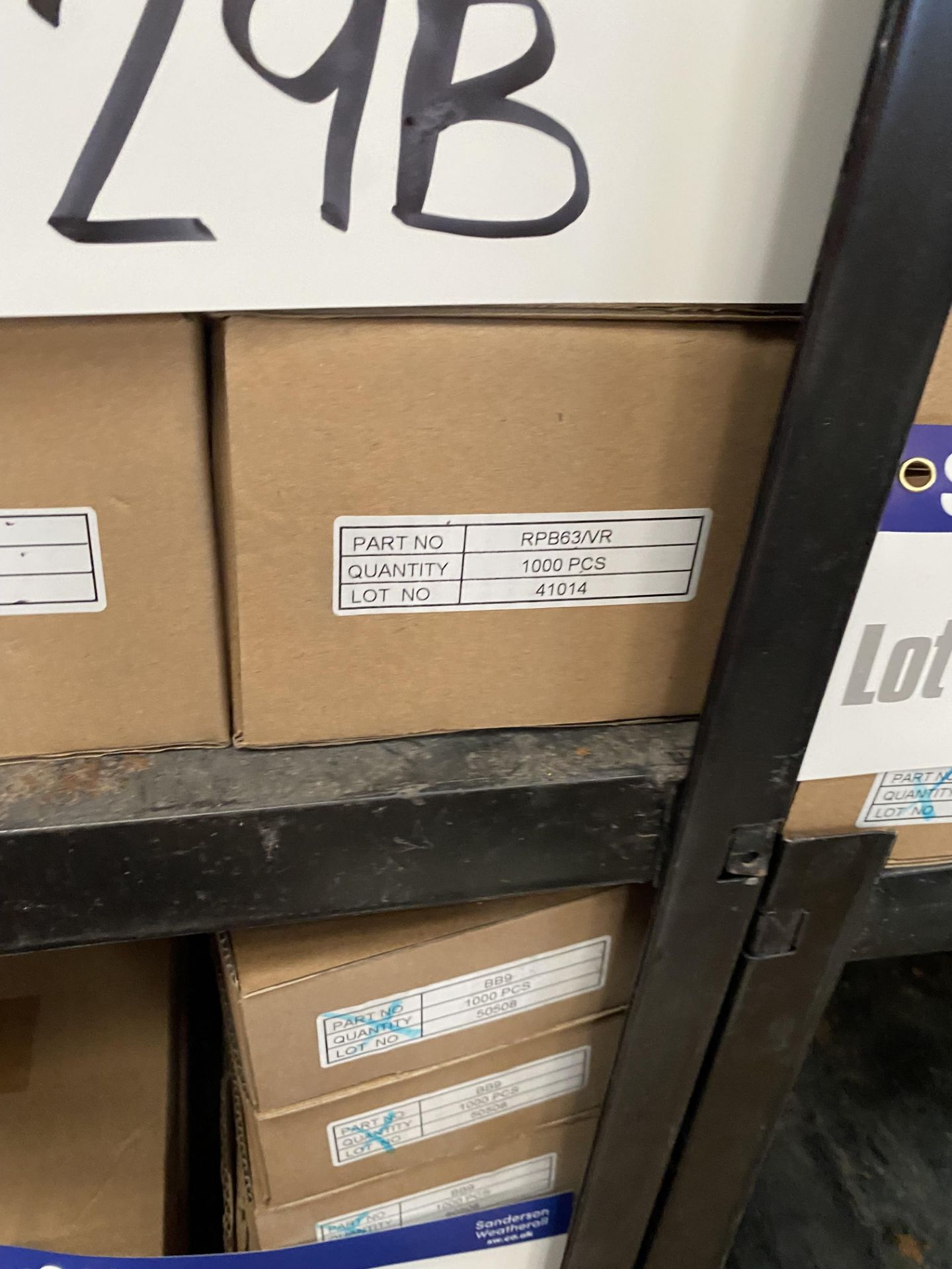 Five Boxes of Electrical Connectors, part no. BFB6