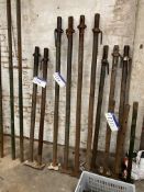 Four Building Prop Components, each approx. 2m lon