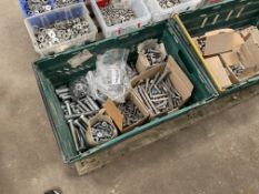 Quantity of Stainless Steel Bolts & Washers, as se